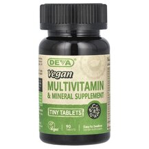 Веганські Мультивітаміни Vegan Multivitamin & Mineral Deva