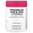 Фото товара Menopause Hair Skin Vitamins+ Фото товара CodeAge, Поддержка менопаузы, Menopause Hair Skin Vitamins+, 60 к