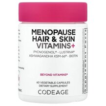 Menopause Hair Skin Vitamins+ Поддержка менопаузы CodeAge Menopause Hair Skin Vitamins+ Поддержка менопаузы CodeAge
