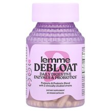 Debloat Daily Digestive Enzymes & Porbiotics Ферменты Debloat Daily Digestive Enzymes & Porbiotics Ферменты