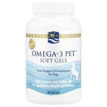Omega-3 Pet Soft Gels For Dogs Омега 3 Nordic Naturals