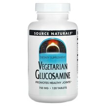 Глюкозамін Хондроітин Vegetarian Glucosamine 750 mg Source