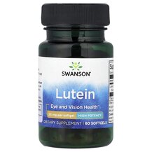 Лютеїн Lutein 20 mg Swanson 60 капсул Лютеїн Lutein 20 mg Swanson 60 капсул