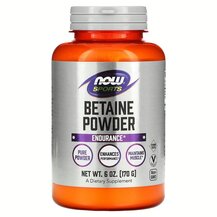 Betaine Powder Триметилглицин NOW Foods 170 г Betaine Powder Триметилглицин NOW Foods 170 г