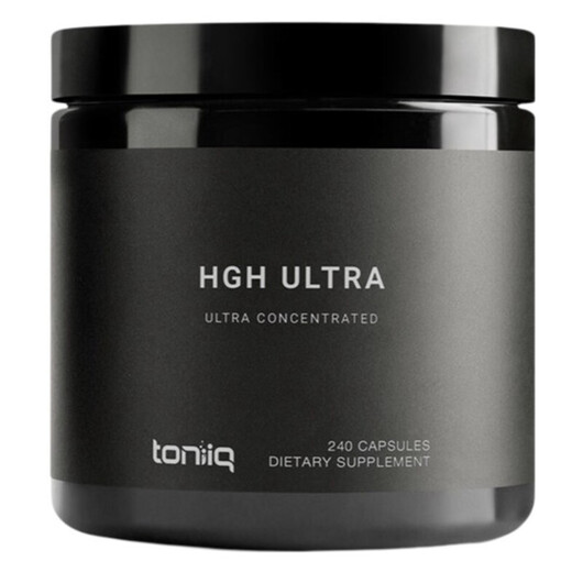 Основне фото товару Toniiq, HGH Ultra, Гормон росту Гіпофіз, 240 капсул