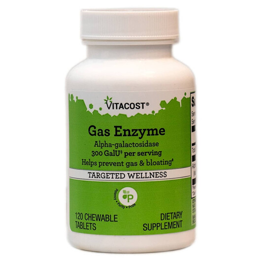Основне фото товару Gas Enzyme Alpha-galactosidase 300, Альфа-ліпоєва кислота, 120 та