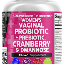 Vaginal Probiotics for Women with Cranberry D-Mannose pH &ndash;