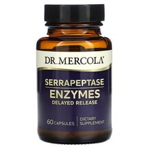 Серрапептаза Serrapeptase Enzymes Dr. Mercola 60 капсул