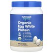 Фото товару Nutricost, Organic Egg White Protein Unflavored, Протеїн, 454 г
