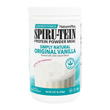 Spiru-Tein Protein Powder Meal Original Vanilla Flavor еды