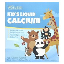 Кальцій Kid's Liquid Calcium 25 ml Ageless 15 Sachets