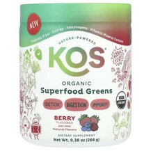 Organic Superfood Greens Berry Суперфуд KOS 266 г Organic Superfood Greens Berry Суперфуд KOS 266 г
