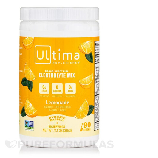 Основное фото товара Electrolyte Hydration Powder Lemonade Flavor Основное фото товара Electrolyte Hydration Powder Lemonade, Электролиты, 90 Serving Ca