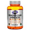 Фото товару Sports Branched Chain Amino Acids Фото товару NOW Foods, Branched Chain Amino Acids, Амінокислоти, 120 капсул
