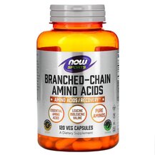 Branched Chain Amino Acids Аминокислоты NOW Foods