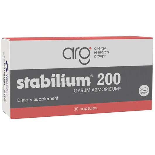 Основное фото товара Stabilium Основное фото товара Allergy Research Group, Поддержка стресса, Stabilium, 30 капсул