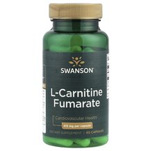 L-Carnitine Fumarate 415 mg L-Карнитин Swanson 60 капсул