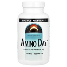 Амінокислоти Amino Day 1000 mg 120 Source Naturals