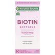 Фото товару Biotin Softgels 10000 mcg Фото товару Biotin Softgels 10000 mcg, Вітамін B7 Біотин, 90 капсул