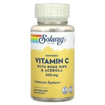 Вітамін C Buffered Vitamin C 500 mg Solaray 100 капсул