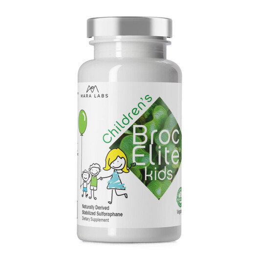 Основне фото товару BrocElite Kids Основне фото товару Mara Labs, BrocElite Kids, Сульфорафан, 30 капсул
