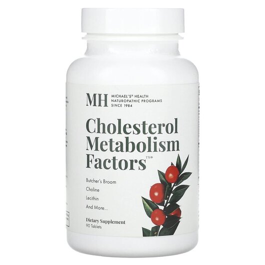 Основное фото товара Cholesterol Metabolism Factors Основное фото товара MH, Поддержка холестерина, Cholesterol Metabolism Factors, 90 таб