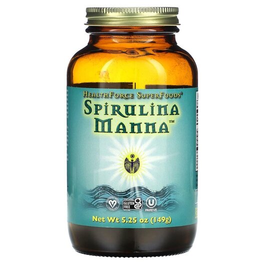 Основное фото товара Spirulina Manna Основное фото товара HealthForce Superfoods, Спирулина, Spirulina Manna, 149 г