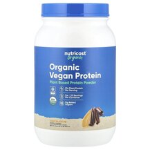 Organic Vegan Protein Chocolate PB Протеин Веганский 907 г