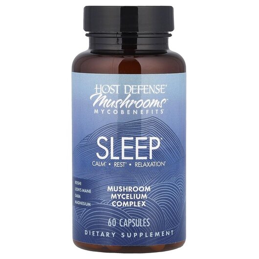 Основное фото товара Host Defense Mushrooms, Грибы, Mushrooms Mycobenefits Sleep, 60 к