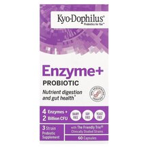 Probiotics+ Enzymes Ферменты Kyolic 60 капсул