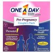 Фото товару Pre-Pregnancy Couple's Pack, Вітаміни для вагітних, 30 табле