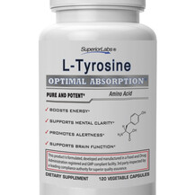 L-Тирозин L-Tyrosine Superior Labs 120 капсул