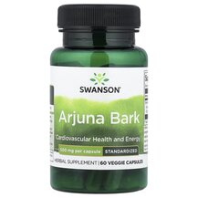 Arjuna Bark Standardized 500 mg Арджуна Swanson 60 капсул Arjuna Bark Standardized 500 mg Арджуна Swanson 60 капсул