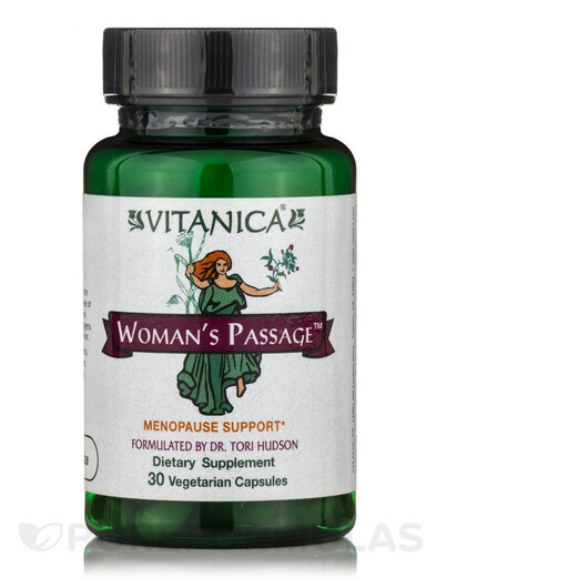Основне фото товару Woman's Passage Основне фото товару Vitanica, Woman's Passage, Шавлія, 30 капсул