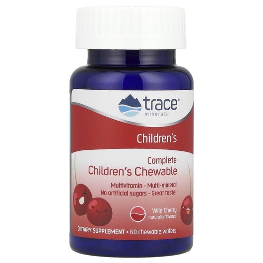 Основне фото товару Multi Children's Chewable Wild Cherry, Вітаміни для дітей, 6