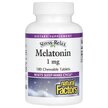 Фото товара Natural Factors, Мелатонин, Melatonin 1 mg Chewable, 180 таблеток