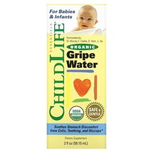 Organic Gripe Water Водичка от коликов ChildLife 59. 15 мл