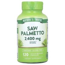 Со Пальметто Saw Palmeto 1200 mg Nature's Truth 120 капсул Со Пальметто Saw Palmeto 1200 mg Nature's Truth 120 капсул
