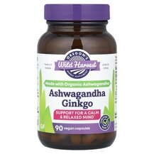 Ashwagandha Ginkgo Ашвагандха + Гинкго Oregon's Wild Ashwagandha Ginkgo Ашвагандха + Гинкго Oregon's Wild