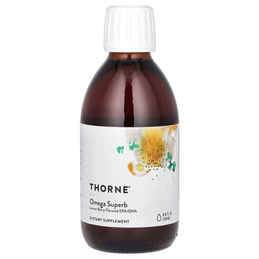 Основное фото товара Thorne, Omega Superb Лимонная ягода, Omega Superb Lemon Berry, 25