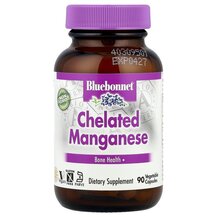 Chelated Manganese Хелатный Марганец Bluebonnet Nutrition