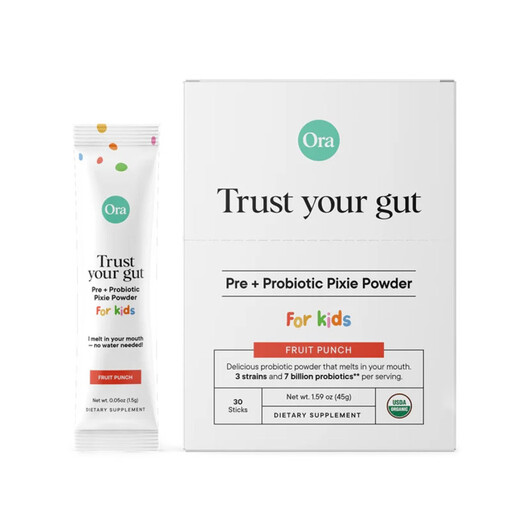 Основне фото товару Trust Your Gut: Probiotic & Prebiotic Pixies Powder for Kids Fruit Punch Flavor Основне фото товару Trust Your Gut: Probiotic & Prebiotic Pixies, Пробіотики для