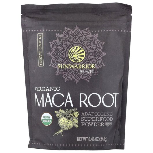 Основное фото товара Organic Maca Root Основное фото товара Sunwarrior, Мака, Organic Maca Root, 240 г