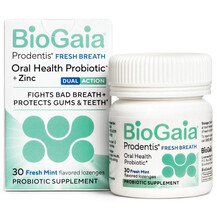 Prodentis Fresh Breath - Oral Health Probiotic + Zinc Dual Prodentis Fresh Breath - Oral Health Probiotic + Zinc Dual