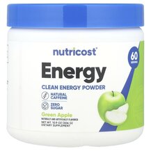 Energy Clean Energy Powder Green Apple Энергетический Energy Clean Energy Powder Green Apple Энергетический
