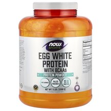 Протеїн Sports Egg White Protein Powder NOW Foods 2268 г Протеїн Sports Egg White Protein Powder NOW Foods 2268 г
