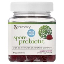 Пробіотики Spore Probiotic Gummies Raspberry Youtheory Пробіотики Spore Probiotic Gummies Raspberry Youtheory
