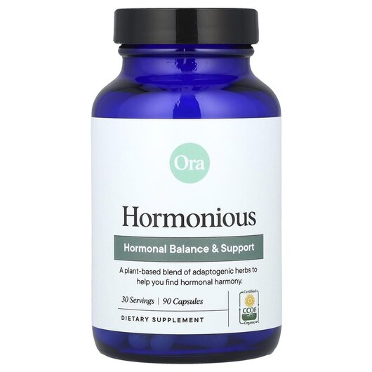 Основне фото товару Hormonious Hormonal Balance & Support Основне фото товару Hormonious Hormonal Balance & Support, Підтримка гормонів, 90
