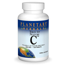 True To Nature C Витамин C Planetary Herbals 120 таблеток