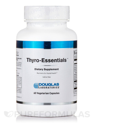 Основное фото товара Thyro-Essentials Основное фото товара Поддержка щитовидной, Thyro-Essentials, 60 капсул